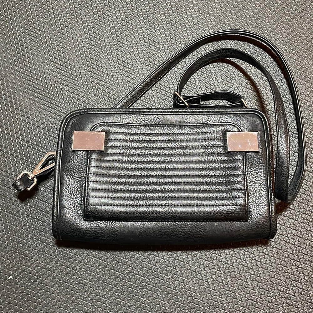 Black crossbody bag